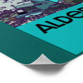 Poster Alderburgh Suffolk Beach (Coin)