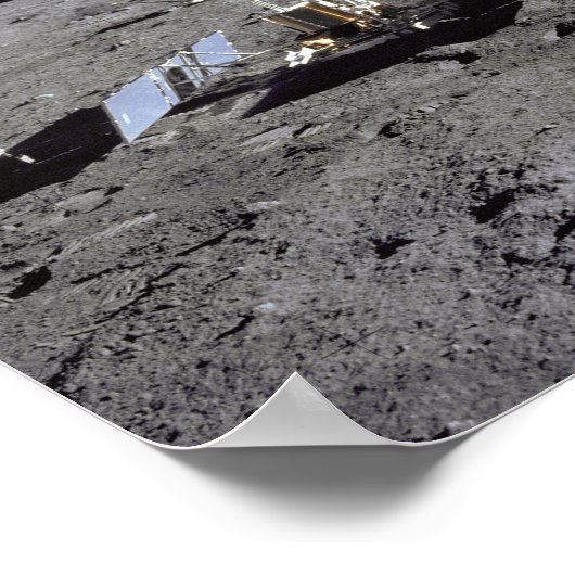 Poster Aldrin revient sur la base de tranquillité (Coin)