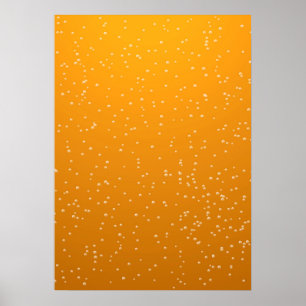 Poster Ale avec de minuscules bulles Art Arrière - plan