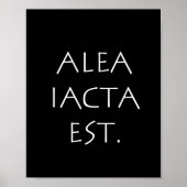 Poster Alea Iacta Est (Devant)