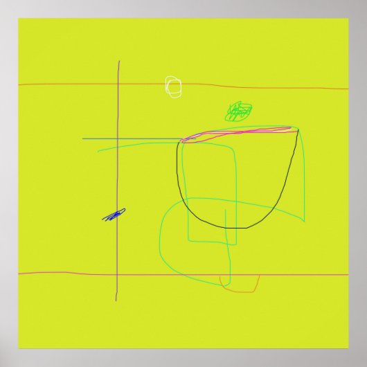 Poster Aléatoire et spontanéité (Devant)