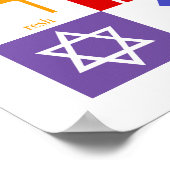 Poster Alef-Bet (Hoek)