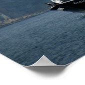 Poster Aléoutian Spray, Bateau de crabe à Dutch Harbour,  (Coin)