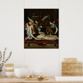 Poster Alessandro Allori - Corps du Christ annoté (Cuisine)
