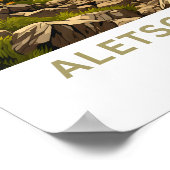 Poster Aletsch Arena Suisse Imprimer (Coin)