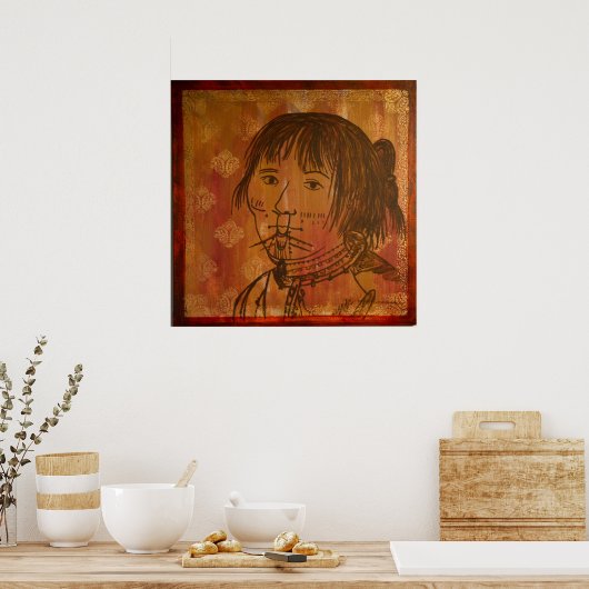 Poster Aleut Madonna (Cuisine)