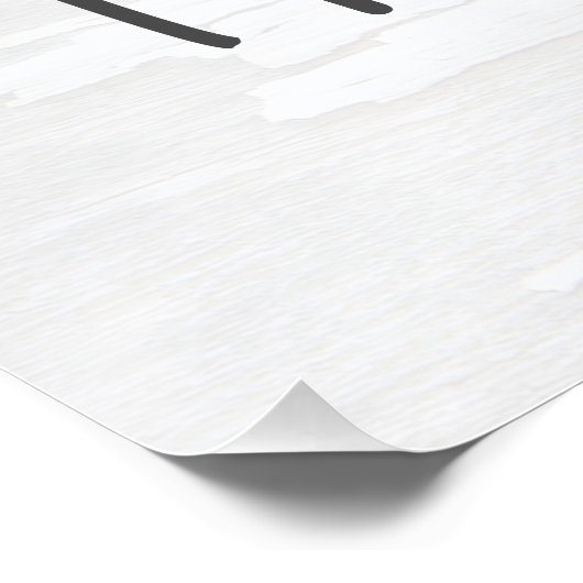 Poster Alexa Command Humor on Textured White (Coin)