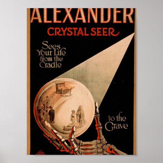 Poster Alexander Crystal Seer (Devant)