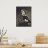 Poster Alexander Dumas Portrait (Cuisine)