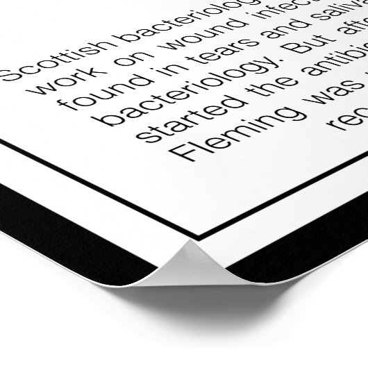 Poster Alexander Fleming (Coin)