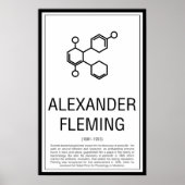 Poster Alexander Fleming (Devant)