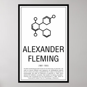 Poster Alexander Fleming