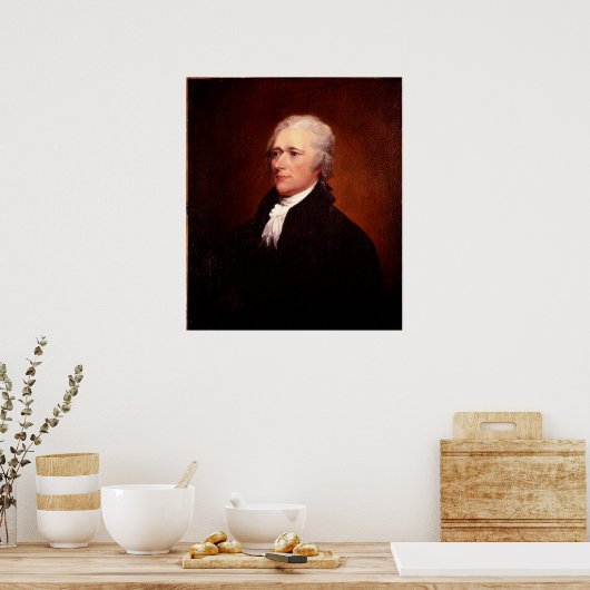 Poster Alexander Hamilton (Cuisine)