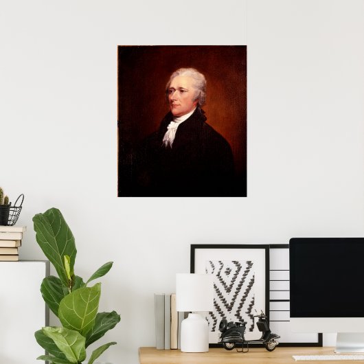 Poster Alexander Hamilton (Bureau à domicile)