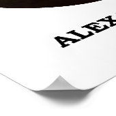 Poster Alexander Hamilton Gouvernement Contrainte de pass (Coin)