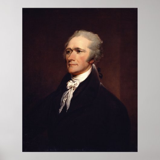 Poster Alexander Hamilton par John Trumbull (Devant)