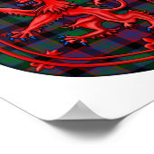 Poster Alexander Hunting Tartan Scottish Plaid (Coin)