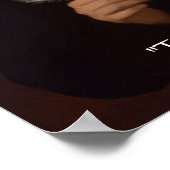 Poster Alexander Pope Citation de sagesse "L'erreur est h (Coin)