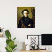 Poster Alexander Pushkin Portrait (Bureau à domicile)
