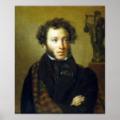 Poster Alexander Pushkin Portrait (Devant)
