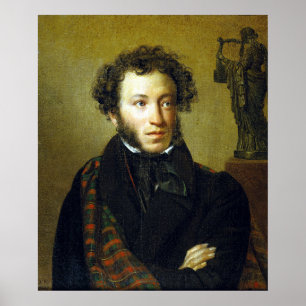 Poster Alexander Pushkin Portrait