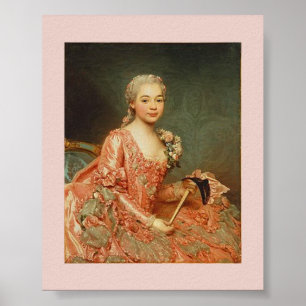 Poster Alexander Roslin – Baroness de Neubourg-Cromièr