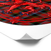 Poster Alexander Tartan Scottish Plaid Lion Rampant (Coin)