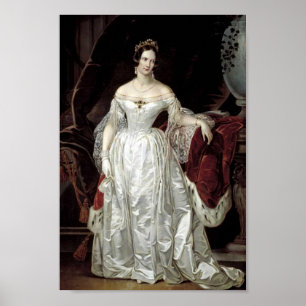 Poster Alexandra Feodorovna (Charlotte de Prusse)