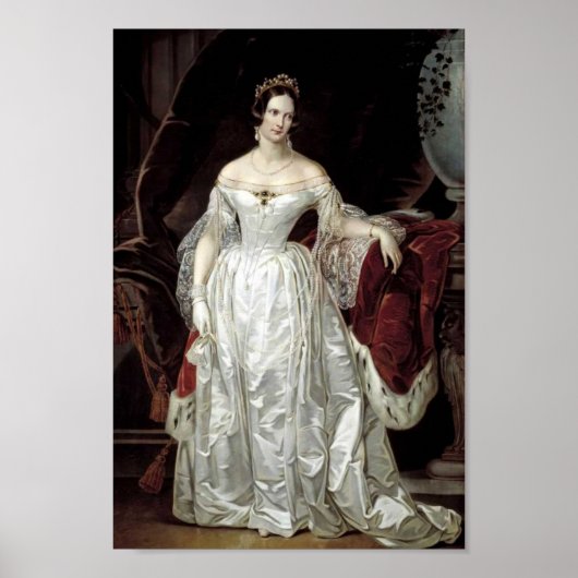 Poster Alexandra Feodorovna (Charlotte de Prusse) (Devant)