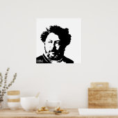Poster Alexandre Dumas (Cuisine)