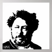 Poster Alexandre Dumas (Devant)