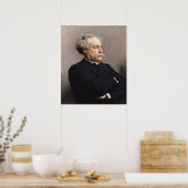 Poster Alexandre Dumas Fils 1886 (Cuisine)