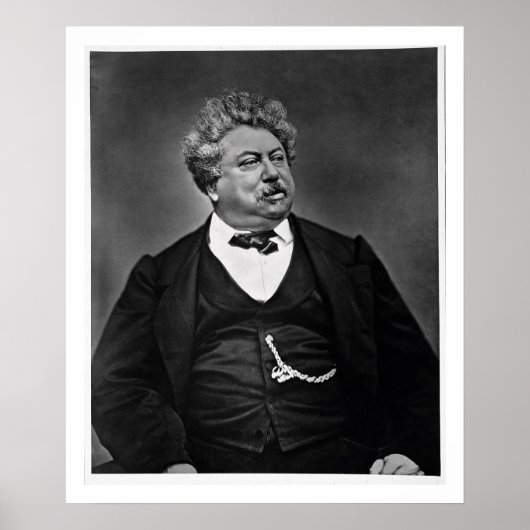 Poster Alexandre Dumas pere (1802-70), de la Galerie Cont (Devant)