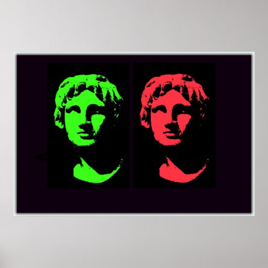 Poster Alexandre le Grand Collage (Devant)