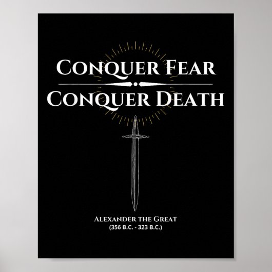 Poster Alexandre Le Grand Conquérir La Peur La Hist Motiv (Devant)