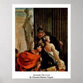 Poster Alexandre Le Grand Par Giovanni Battista Tiepolo (Devant)