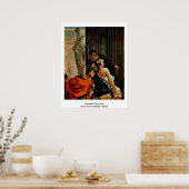 Poster Alexandre Le Grand Par Giovanni Battista Tiepolo (Cuisine)