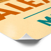 Poster Alexandrie - Perle de la Méditerranée (Coin)