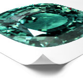 Poster Alexandrite Gemstone (Coin)