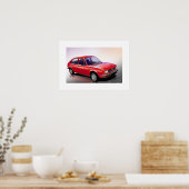 Poster Alfa Romeo Alfasud (Cuisine)