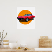 Poster Alfa Romeo Montreal (Cuisine)