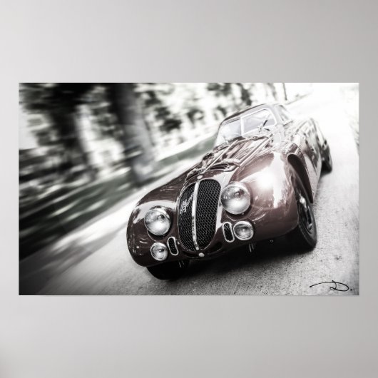 Poster Alfa speed - foncé - (Devant)