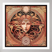 Poster Alfons Maria Mucha ~ Art Nouveau 1 300 (Devant)