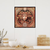 Poster Alfons Maria Mucha ~ Art Nouveau 1 300 Alfons (Cuisine)