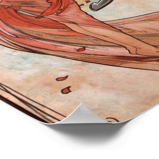 Poster Alfons Mucha Dance (Coin)