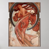 Poster Alfons Mucha Dance (Devant)