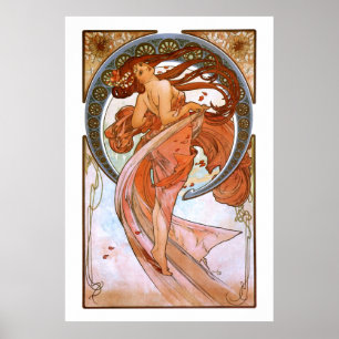 Poster Alfons Mucha : Danse