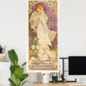 Poster Alfons Mucha La Dame aux Camlias Sarah Bernhardt (Bureau à domicile)
