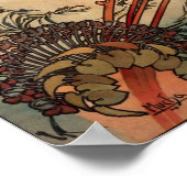 Poster Alfons Mucha Monaco Monte Carlo (Coin)