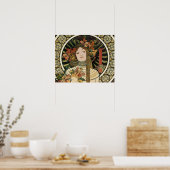 Poster Alfonse Mucha Trappistine Nouveau (Cuisine)
